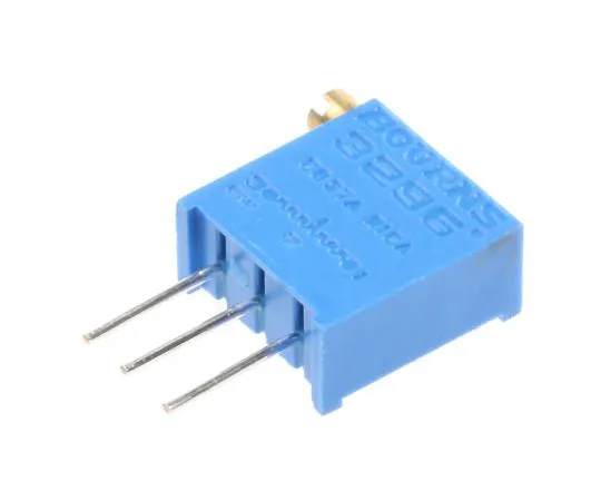 63-4850-61 100kΩ Through Hole Trimmer Potentiometer 0.5W Side Adjust Bourns 3296 Series 3296X-1-104LF