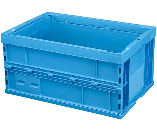 65-8993-51 Folding Container OC-75L Blue 4 Pieces OC75LSB