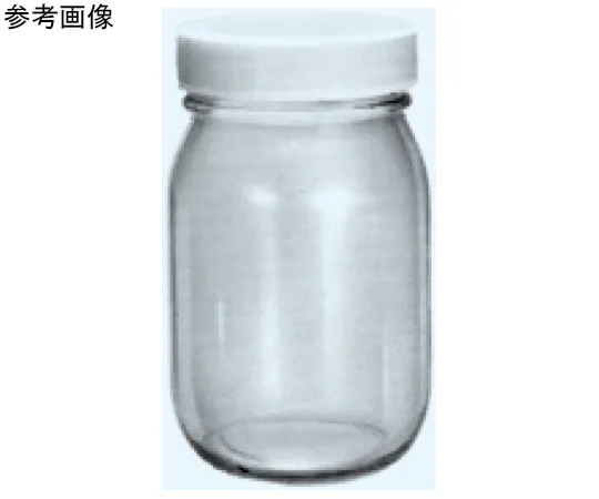 65-8684-90　［Discontinued］Sample Bottle D-Type 70 mL φ45 x H78 x Port Inner Diameter 33 mm 1 Case (100 Pieces)　555-070
