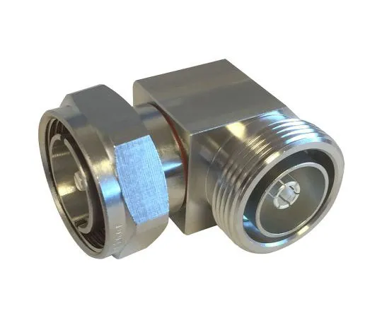 63-4682-29 Right Angle 50Ω RF Adapter 7/16 Plug to 7/16 Socket 0 → 6GHz J01123C0004