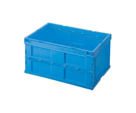 65-8993-47 Folding Container OC-40L Blue 5 Pieces OC40LB