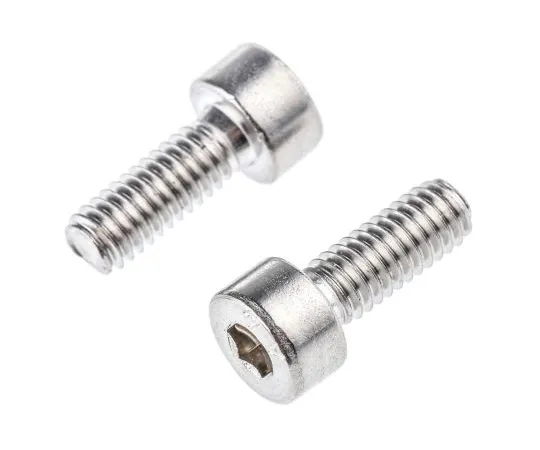 63-4919-49 RS PRO M4 x 10mm Hex Socket Cap Screw Plain Stainless Steel 660-4639
