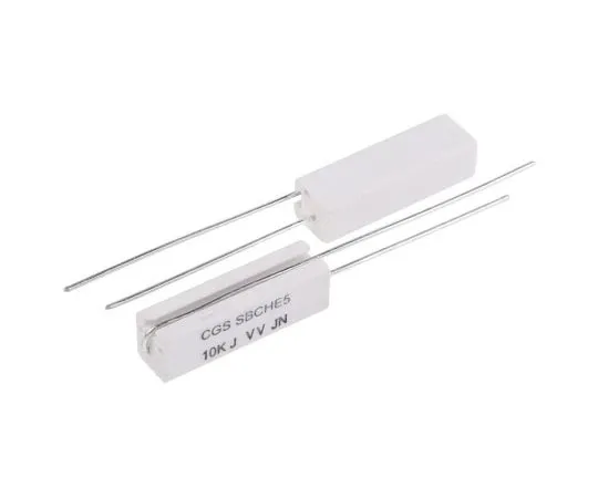 63-4725-97 TE Connectivity 10kΩ 5W Wirewound Resistor ±5% ±200ppm/°C SBCHE510KJ