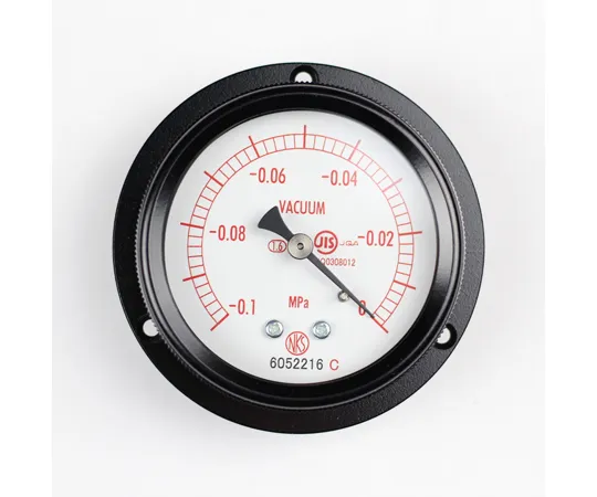 65-4293-80-20 Sealed Pressure Gauge (60Φ) Vacuum Gauge (Negative Pressure Gauge) Embedded D Frame (Mounting Hole) - With 0.1~0 MPa Inspection Certificate BA15-221
