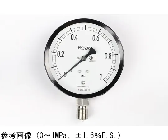 65-4284-14-20 Normal Pressure Gauge (Φ100) Vertical A Frame with 0.16 MPa with Inspection Certificate AE20-133