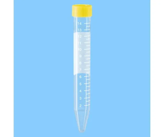 63-2978-28 Sterilized V-Base Centrifuge Tube Yellow Cap 15ml 62.553.542