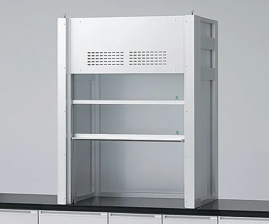 1-4998-01　［Discontinued］Laboratory Bench Hood Single-Sided Type, Made Of Aluminum 1200 x 750 x 1500　SAF-1275