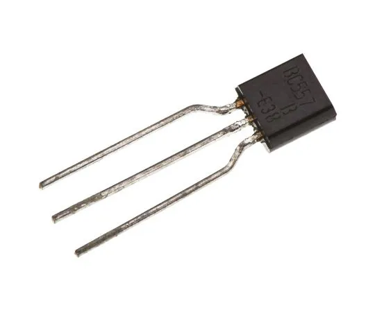 63-5070-73 ON Semi BC557BTA PNP Transistor, 100 mA, 45 V, 3-Pin TO-92 BC557BTA