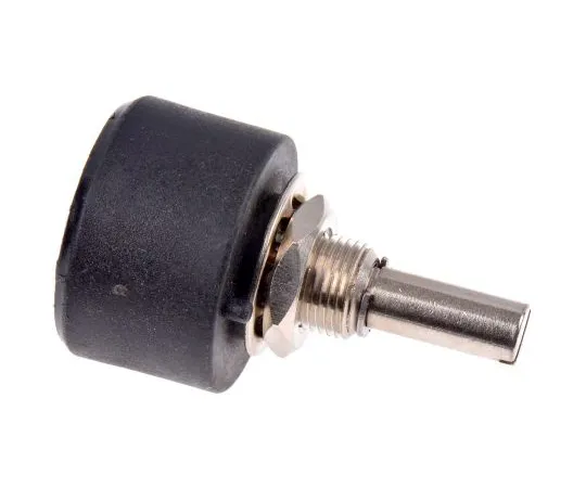 63-5142-48 RS Pro 1 Gang Rotary Wirewound Potentiometer with a 6 mm Dia. Shaft, 500Ω, ±10%, 1W, Linear 842-7034