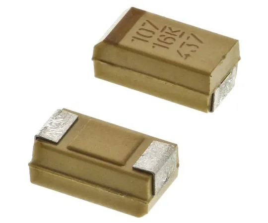63-5115-31 KEMET Tantalum Capacitor 100μF 16V dc MnO2 Solid ±10% Tolerance T491 Series T491C107K016AT