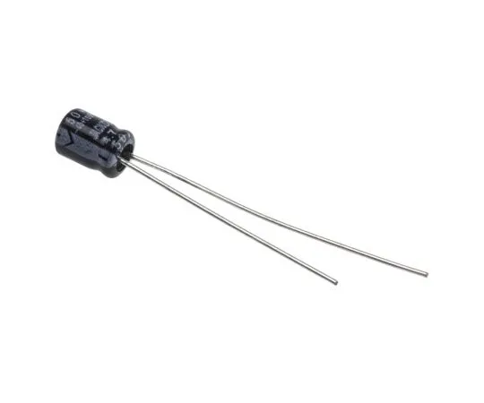 63-4987-27 RS PRO 4.7μF 50V dc Aluminium Electrolytic Capacitor, Through Hole 4 (Dia.) x 5mm +105°C 4mm 1.5mm 5mm 706-0462