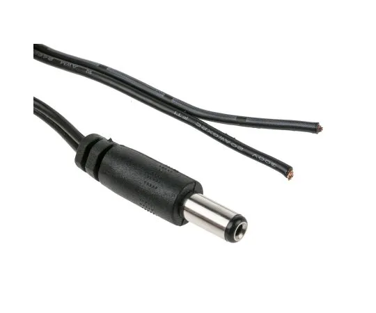 63-5176-02 RS PRO 1.8m Power Cable, 2.1 mm to Cable End, Unterminated (Cable End) 913-5111