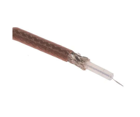 63-5172-75 RS PRO Brown Unterminated to Unterminated RG179B/U Coaxial Cable, 75 Ω 2.5mm OD 906-0632