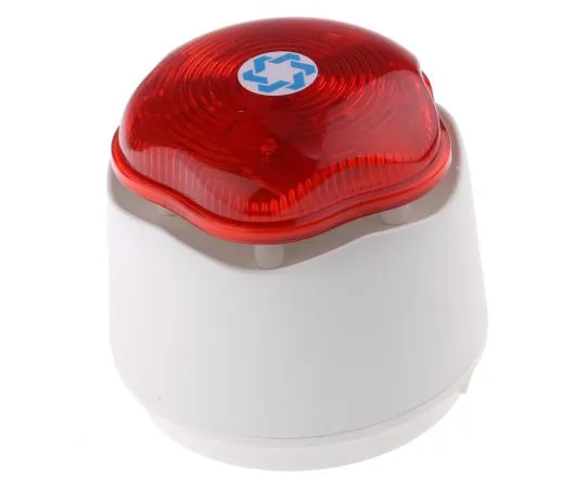 63-5064-56 Banshee Excel Lite Sounder Beacon, 110dB, Red LED, 9 → 30 V dc 90025R0