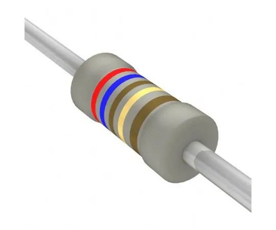 63-5140-28 Vishay 10kΩ 0.6W Metal Film Fixed Resistor ±1% ±50ppm/K MRS25000C1002FRP00