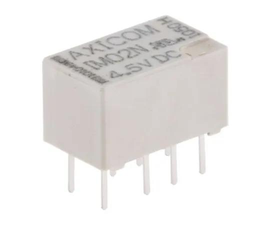 63-5012-46 TE ConnectivityIM DPDT Non-Latching Relay PCB Mount, 4.5V dc Coil, 2A 1-1462038-2