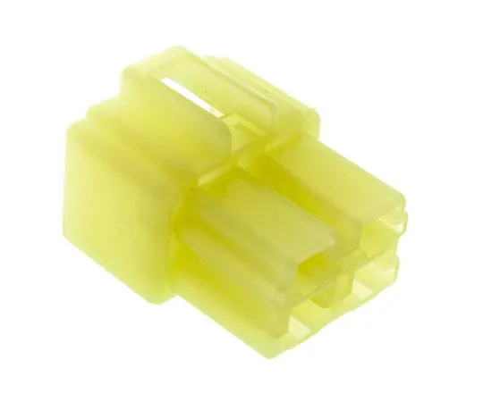 63-5000-86 TE Connectivity FASTON .250 Series, 4 Way Nylon Crimp Cover, Natural 172133-1