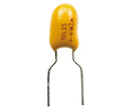 63-4959-52 Vishay Tantalum Capacitor 10μF 25V dc MnO2 Solid ±20% Tolerance 489D Series 489D106X0025D6VE3