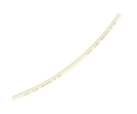 63-4979-71 RS White No Heat Shrink Tubing 2.4mm Sleeve Dia. x 10m Length 2:1 Ratio 700-4765