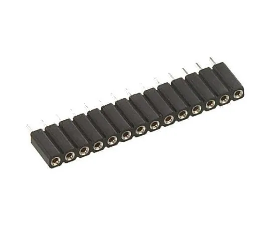 63-4983-35 10 Way Preci-Dip Straight Through Hole 2.54mm SIL Socket, Solder, 3A 100 V ac, 150 V dc 801-87-010-10-012101