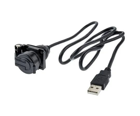 63-5044-02 Amphenol USB-A Field Series, Cable Mount, Version Type A Type A USB Connector, Receptacle USBAPSCC2210A