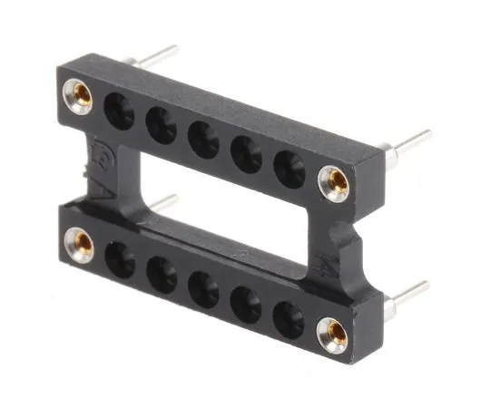 63-4997-62 Aries Electronics 15.24mm 14 Way 2 Straight Through Hole Female Oscillator Socket Maximum of +105 °C 1107741
