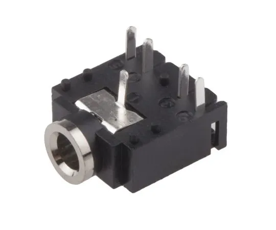63-5175-51 RS PRO 3.5 mm PCB Mount Stereo Jack Jack Socket, 5 Pole 913-1021
