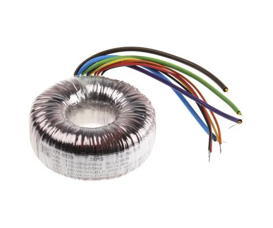 63-4937-59 2 Output Toroidal Transformer, 80VA, 2 x 25V ac 671-9129