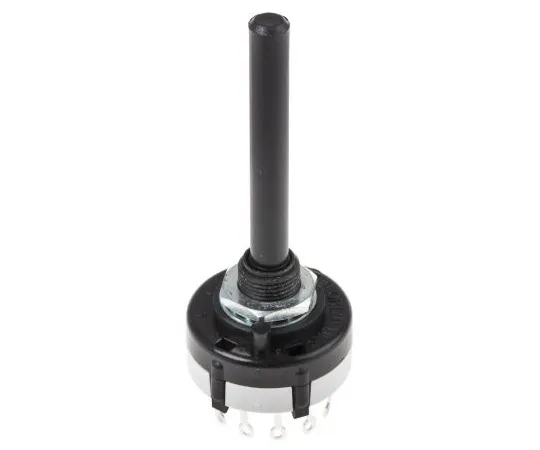 63-5041-80 Lorlin, 12 Position SP12T Rotary Switch, 150 mA@ 250 V ac, Solder Tab CK1028RS