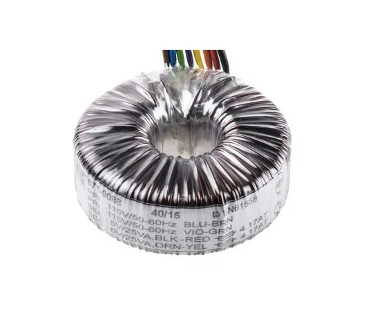 63-4937-52 2 Output Toroidal Transformer, 50VA, 2 x 6V ac 671-9088