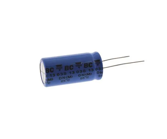63-4958-64 Vishay 2200μF 63V dc Aluminium Electrolytic Capacitor, Through Hole 18 (Dia.) x 35mm +85°C 18mm 7.5mm MAL203858222E3