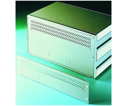 63-6570-77 Rear Panel, 6U, 84HP, Ventilated, Grey, Steel 179-112
