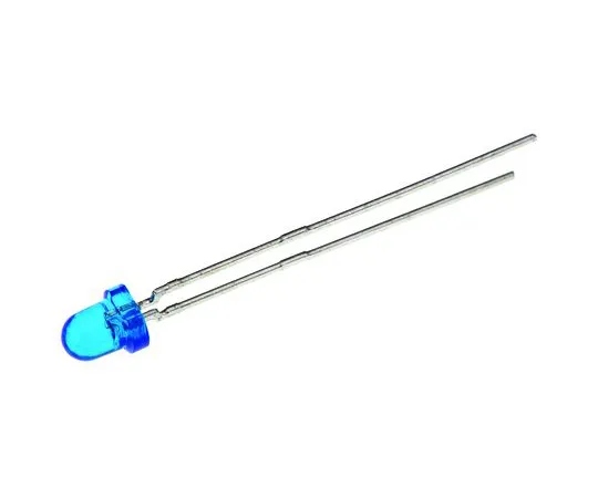 63-5151-48 4 V Blue LED 3mm Through Hole, Kingbright L-7104VBC-D L-7104VBC-D