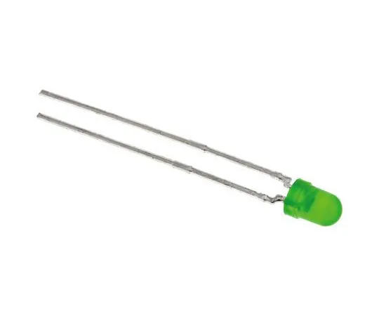 63-4992-66 1.9 V Green LED 3mm Through Hole, Vishay TLLG4401 TLLG4401