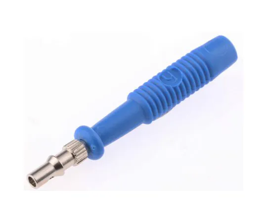 63-6546-13 Blue Male Banana Plug Solder 60V dc 973509102