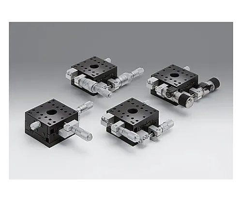 61-6970-70 XY Axis Aluminum Crossed Roller Stage Movement Amount/1 Rotation 0.5mm TAM-652C-M6