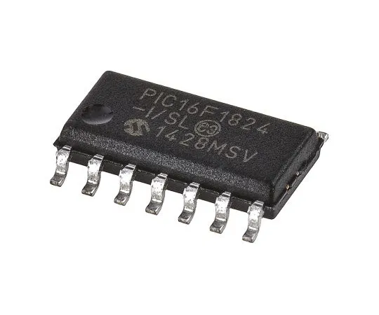63-5163-11 Microchip, 8bit PIC Microcontroller, 32MHz, 4 kB Flash, 14-Pin SOIC PIC16F1824-I/SL