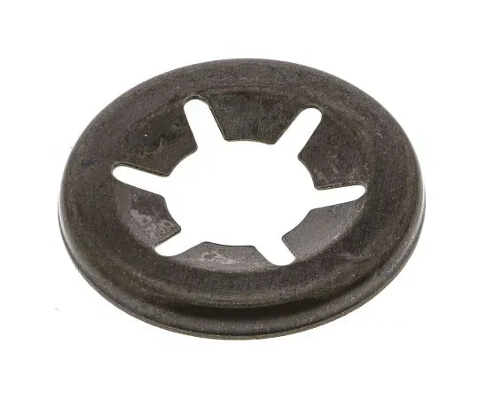 63-6568-72 Enamelled Steel Open Push-On Fastener for 5mm Shaft 172-341