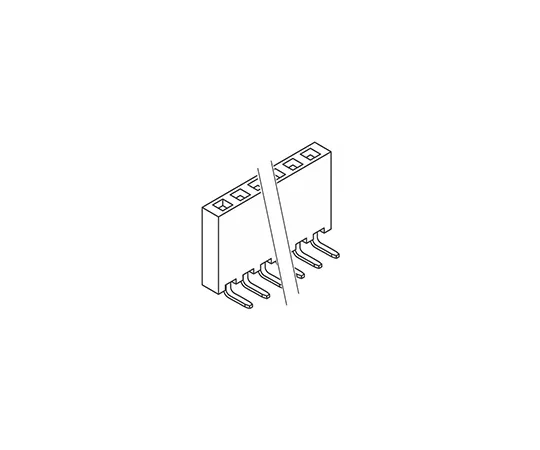 63-5080-27 Samtec SSW Series 2.54mm Pitch 7 Way 1 Row Right Angle PCB Socket, Through Hole, Solder Termination SSW-107-02-G-S-RA