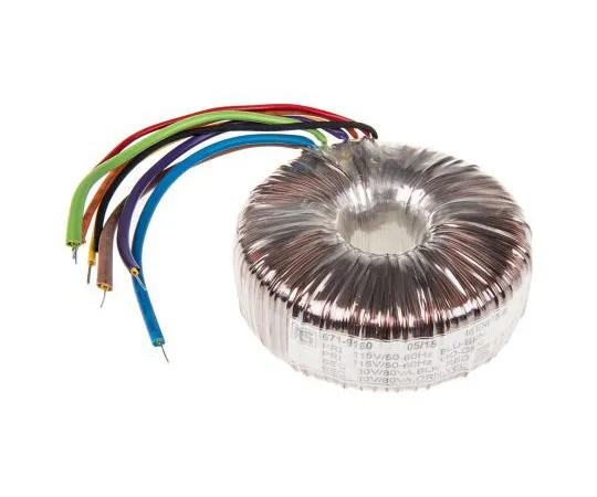 63-4937-68 2 Output Toroidal Transformer, 160VA, 2 x 30V ac 671-9160