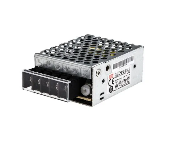 63-4941-88 Mean Well 15W 1 Output Embedded Switch Mode Power Supply SMPS, 1A, 15V dc Enclosed RS-15-15