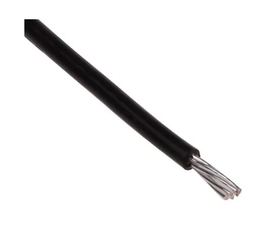 63-5141-89 RS PRO PTFE Equipment Wire 0.22 mm² CSA, Black 25m Reel 841-7330