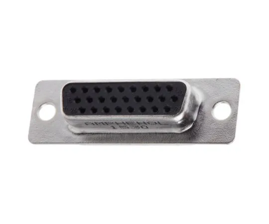 63-4969-77 Amphenol HD Series Panel Mount, 26 Pin D-sub Connector Socket, Shell Size A High Density L77HDA26S