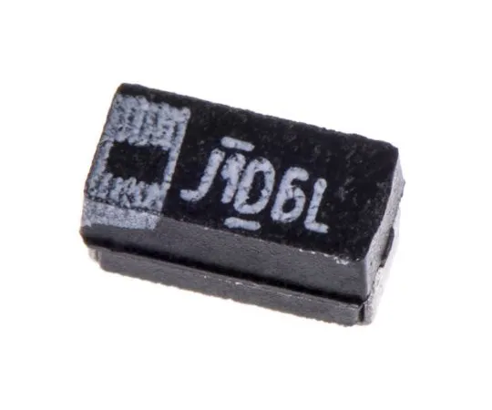 63-4959-13 Vishay Tantalum Capacitor 10μF 6.3V dc MnO2 Solid ±10% Tolerance 293D Series 293D106X96R3A2TE3