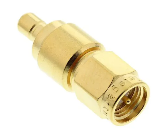 63-5002-18 Straight RF Adapter SMA Plug to SMB Plug J01155A0021