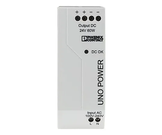 63-5092-55 Phoenix Contact, UNO-PS/1AC/24DC/60W PSU, 24V dc Output Voltage, 2.5A output current 2902992