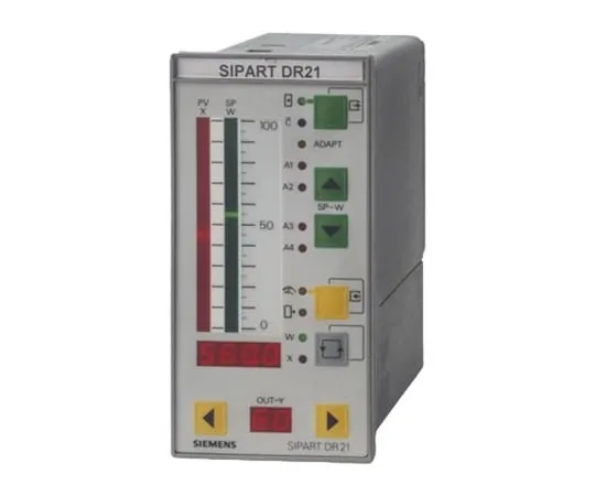 63-6549-79 Siemens SIPART DR21 PID Temperature Controller, 72 x 144mm, 115 → 230 V ac Supply Voltage 6DR2100-5