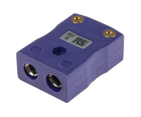 63-5091-01 RS PRO IEC Standard In-Line Socket Connector for *** with Type E Thermocouple Type E, Standard 774-7264