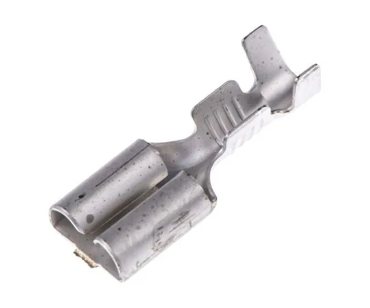 63-4951-69 TE Connectivity FASTON .250 Series Crimp Receptacle, 6.35 x 0.8mm, 0.5mm² to 2.27mm², 20AWG to 14AWG, Tin Plated 170032-5