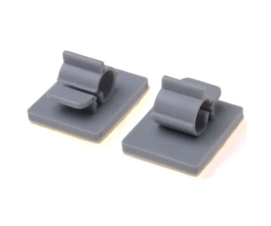 63-5130-20 RS PRO Cable Clip Grey Self Adhesive Nylon Cable Clamp, 7mm Max. Bundle 817-8974